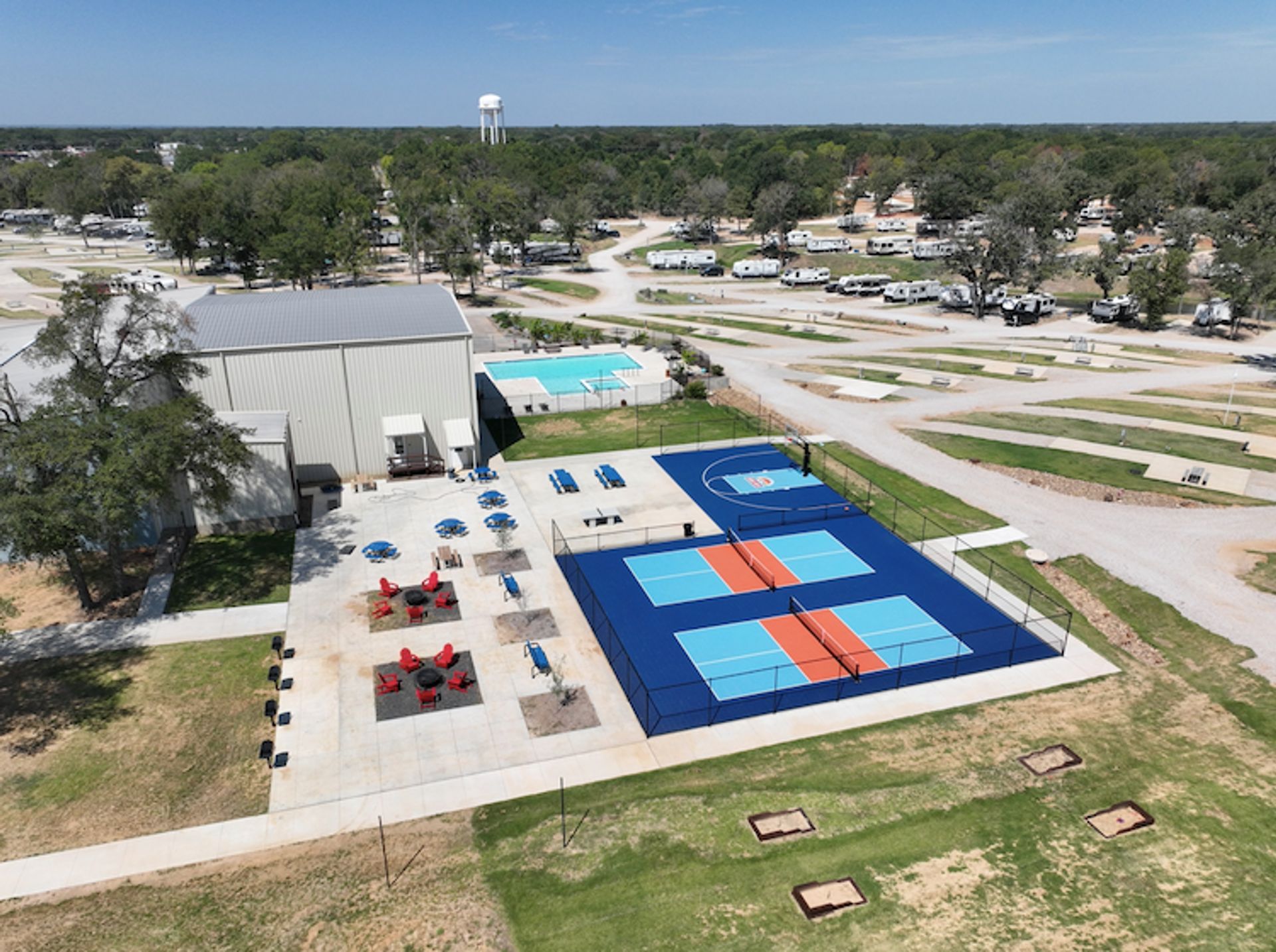 Blue Sky at Cedar Creek Lake RV Park